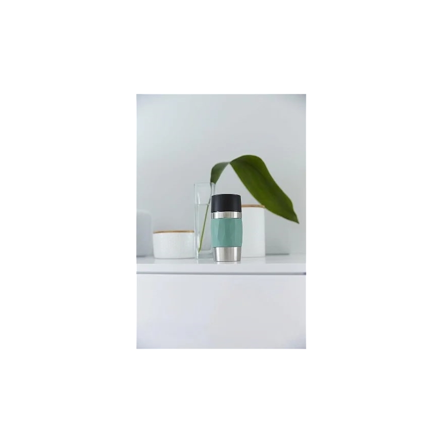 Tefal - Termo skodelica 300 ml COMPACT MUG nerjaveče jeklo/zelena