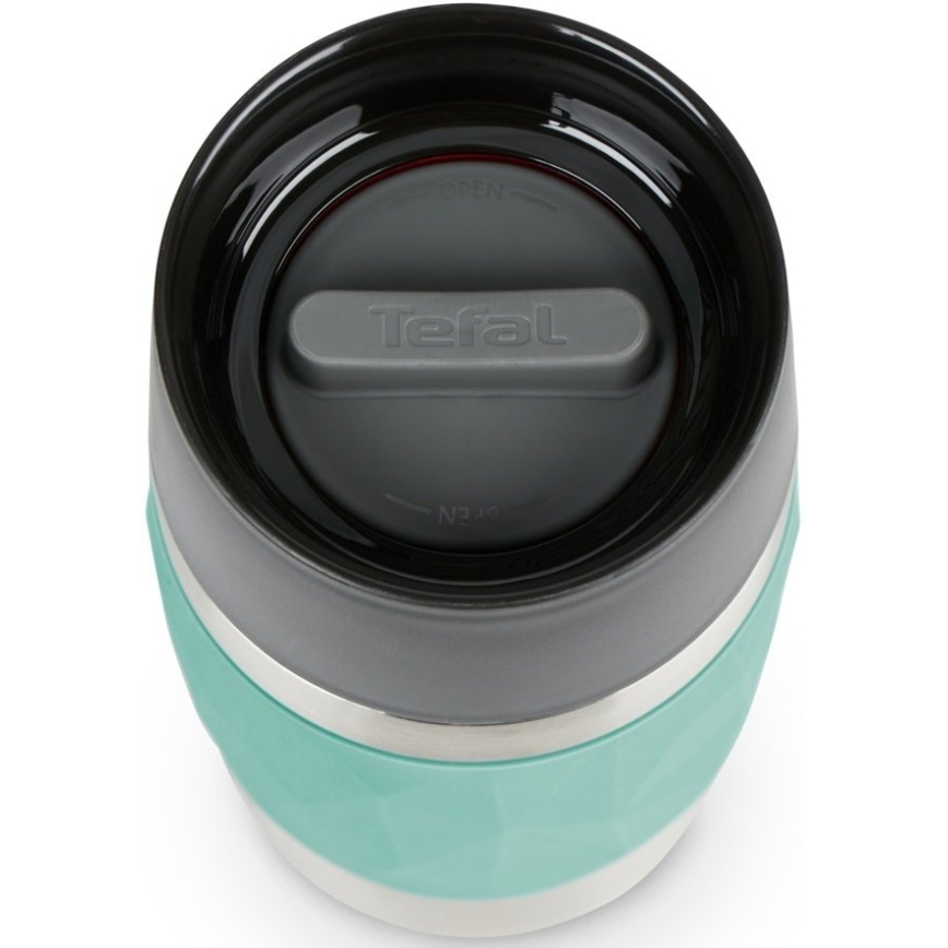 Tefal - Termo skodelica 300 ml COMPACT MUG nerjaveče jeklo/zelena