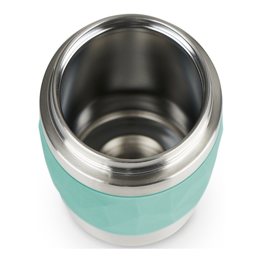 Tefal - Termo skodelica 300 ml COMPACT MUG nerjaveče jeklo/zelena