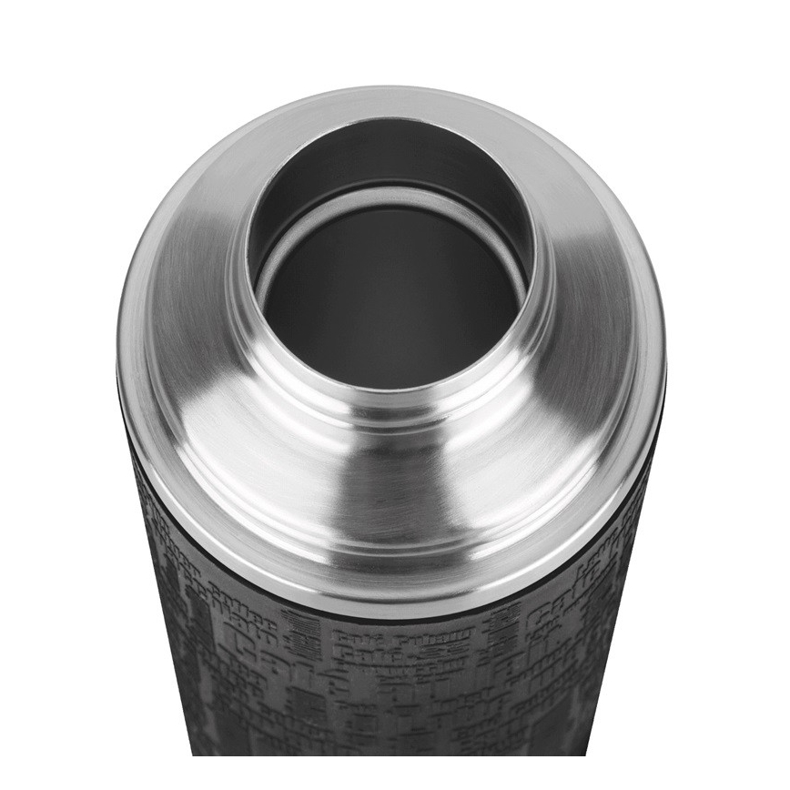 Tefal - Termovka z vrčkom 0,5 l SENATOR nerjaveče jeklo/črna