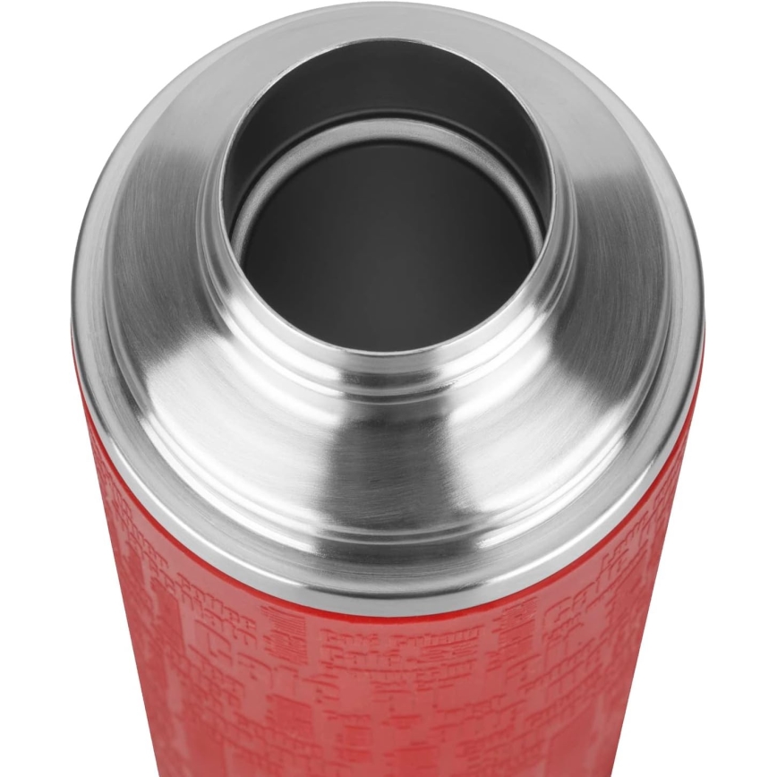 Tefal - Termovka z vrčkom 1 l SENATOR nerjaveče jeklo/rdeča