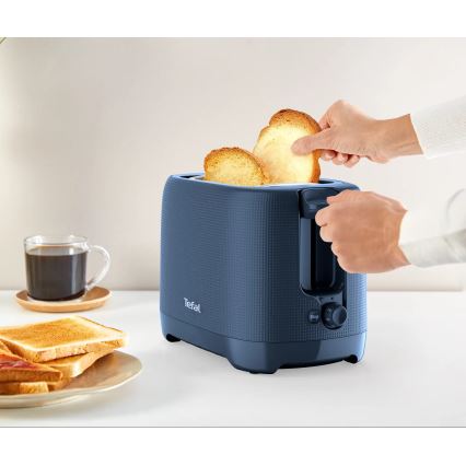 Tefal - Toaster z dvema luknjama MORNING 850W/230V modra
