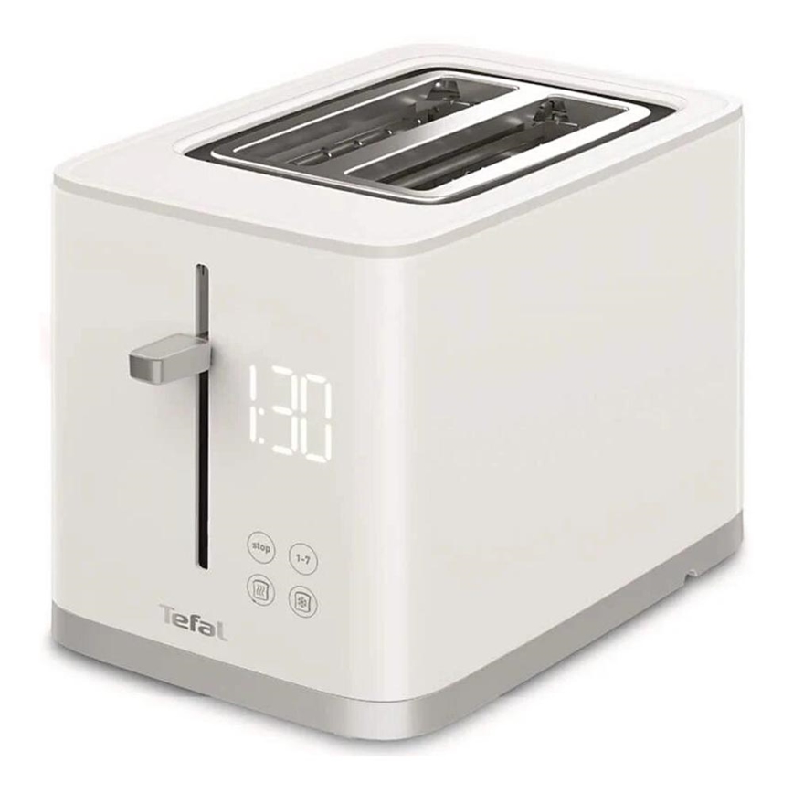 Tefal - Toaster z dvema luknjama SENSE 850W/230V bela