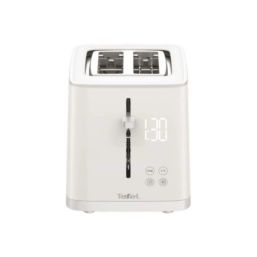 Tefal - Toaster z dvema luknjama SENSE 850W/230V bela