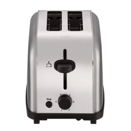 Tefal - Toaster z dvema luknjama ULTRA MINI 700W/230V mat krom