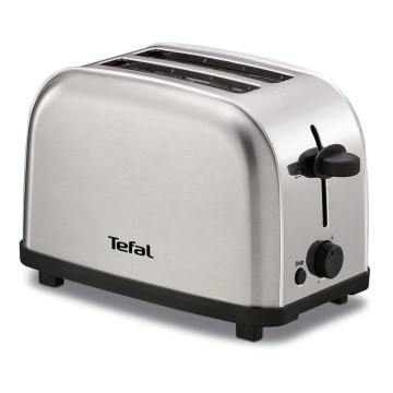 Tefal - Toaster z dvema luknjama ULTRA MINI 700W/230V mat krom