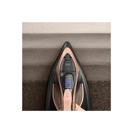 Tefal - Parna likalnik ULTIMATE POWER 3200W/230V baker/črna