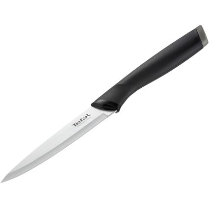 Tefal - Univerzalni nož iz nerjavečega jekla COMFORT 12 cm sijajni krom/črna