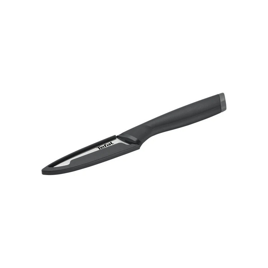 Tefal - Univerzalni nož iz nerjavečega jekla COMFORT 12 cm sijajni krom/črna