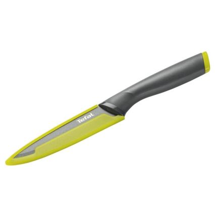 Tefal - Univerzalni nož iz nerjavečega jekla FRESH KITCHEN 12 cm siva/zelena