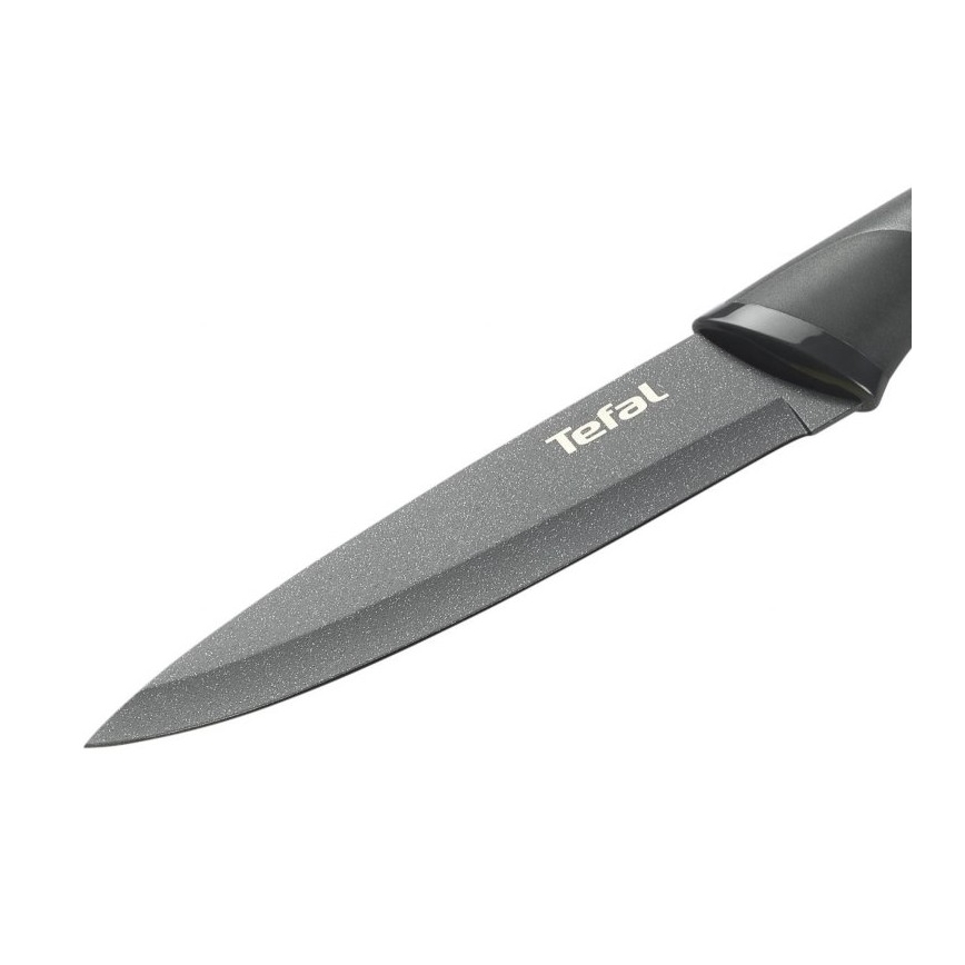 Tefal - Univerzalni nož iz nerjavečega jekla FRESH KITCHEN 12 cm siva/zelena