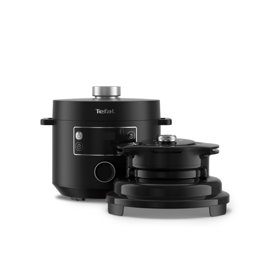 Tefal - Večfunkcijski električni tlačni lonec 7,6 l 1200W/230V črna