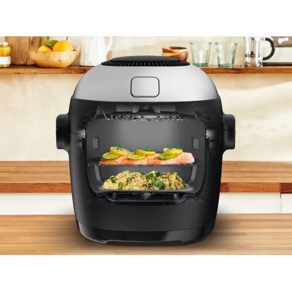 Tefal - Večfunkcijski lonec in zračna friteza 2 v 1 MULTICOOK ACTIFRY 1334W/230V 6 l