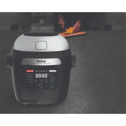 Tefal - Večfunkcijski lonec in zračna friteza 2 v 1 MULTICOOK ACTIFRY 1334W/230V 6 l