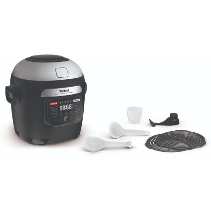 Tefal - Večfunkcijski lonec in zračna friteza 2 v 1 MULTICOOK ACTIFRY 1334W/230V 6 l