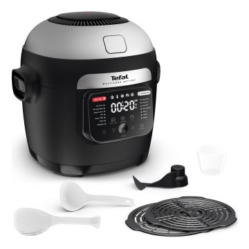 Tefal - Večfunkcijski lonec in zračna friteza 2 v 1 MULTICOOK ACTIFRY 1334W/230V 6 l