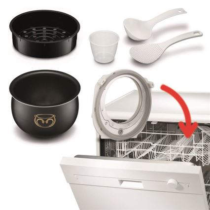 Tefal - Večnamenski električni lonec FUZZY 750W/230V