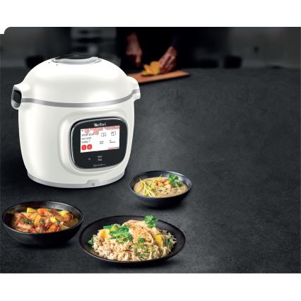 Tefal - Večfunkcijski električni tlačni lonec 6 l COOK4ME TOUCH PRO 1600W/230V Wi-Fi