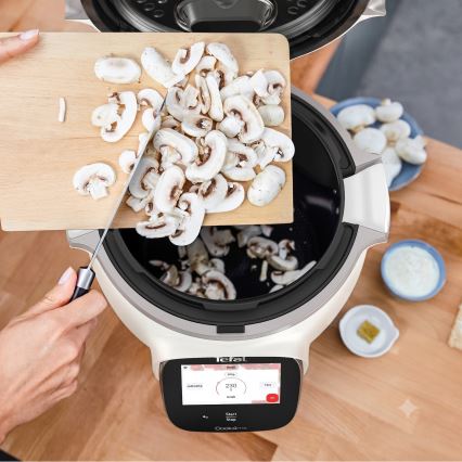 Tefal - Večfunkcijski električni tlačni lonec 6 l COOK4ME TOUCH PRO 1600W/230V Wi-Fi