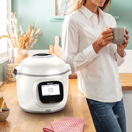 Tefal - Večfunkcijski električni tlačni lonec 6 l COOK4ME TOUCH PRO 1600W/230V Wi-Fi