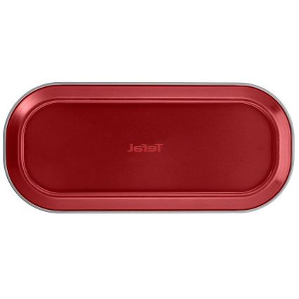 Tefal - Zložljiva ovalna oblika za peko DELIBAKE 30x11 cm rdeča