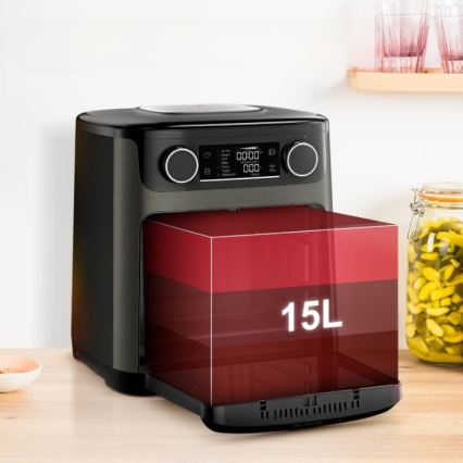 Tefal - Zračna friteza 15 l EASY FRY 9v1 1800W/230V črna