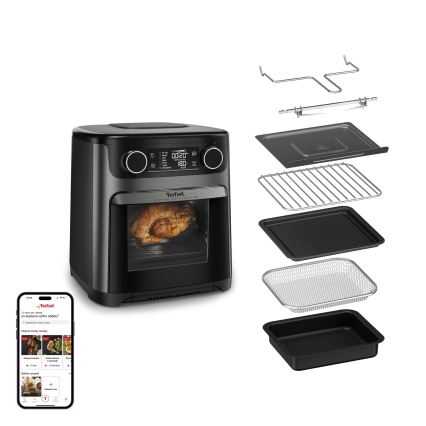 Tefal - Zračna friteza 15 l EASY FRY 9v1 1800W/230V črna