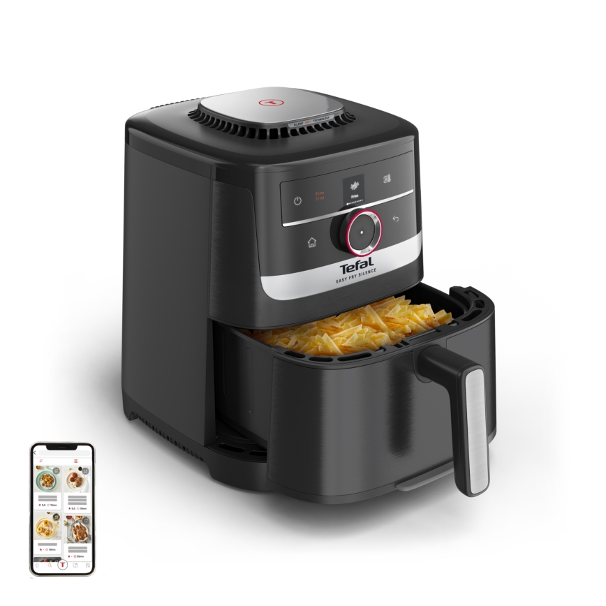 Tefal - Zračna friteza 5 l EASY FRY SILENCE SMART 1400-1670W/230V