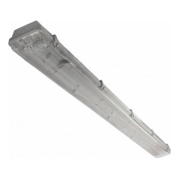 Tehnično fluorescenčno svetilo 2xG13/36W/230V 120 cm IP65 siva