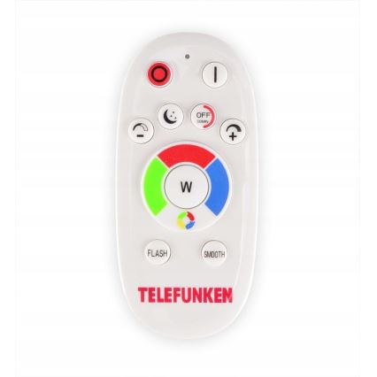 Telefunken 301506TF - LED RGBW Zatemnitveni panel LED/18W/230V 4000K + Daljinski upravljalnik