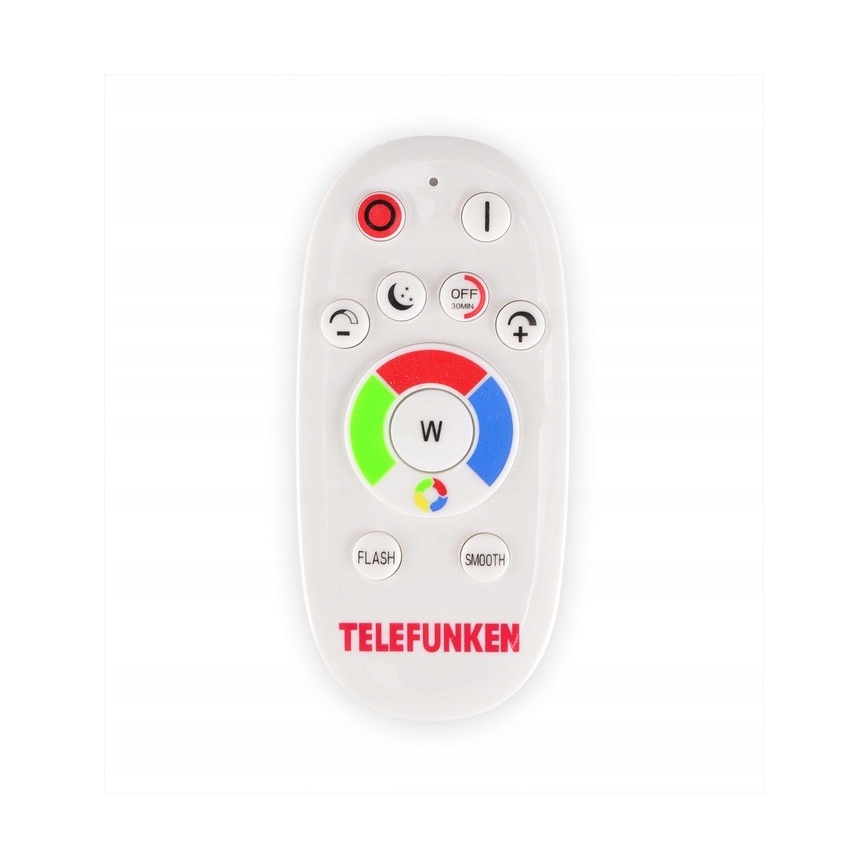 Telefunken 301506TF - LED RGBW Zatemnitveni panel LED/18W/230V 4000K + Daljinski upravljalnik