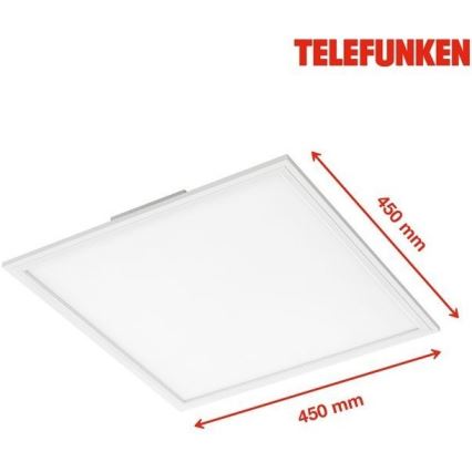 Telefunken 308806TF - LED Nadgradni panel s senzorjem LED/25W/230V 4000K