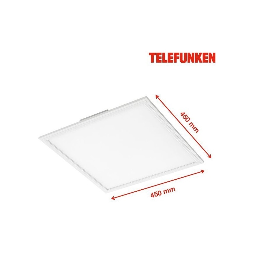 Telefunken 308806TF - LED Nadgradni panel s senzorjem LED/25W/230V 4000K