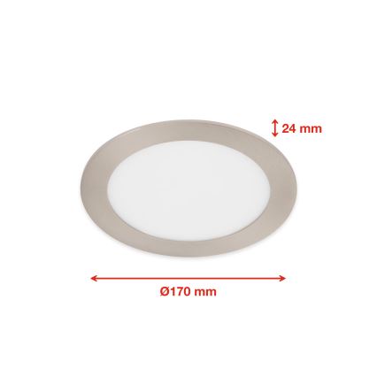 Telefunken 309402TF - LED RGBW Zatemnitvena kopalniška vgradna svetilka LED/12W/230V 2700-6500K IP23 Wi-Fi Tuya