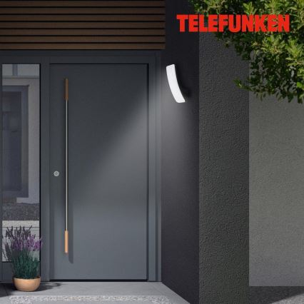 Telefunken 311605TF - LED Zunanja stenska svetilka LED/15W/230V IP44 črna