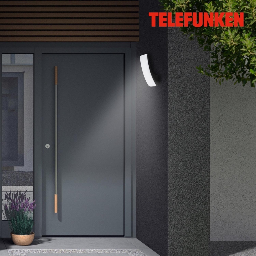 Telefunken 311605TF - LED Zunanja stenska svetilka LED/15W/230V IP44 črna