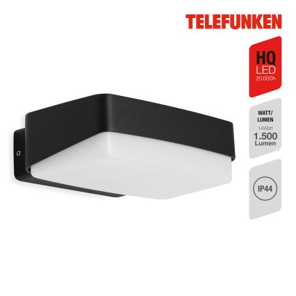 Telefunken 312205TF - LED Zunanja stenska svetilka LED/14W/230V IP44