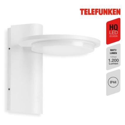 Telefunken 312406TF - LED Zunanja stenska svetilka LED/10W/230V IP44