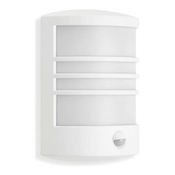 Telefunken 315506TF - LED zunanja stenska svetilka s senzorjem LED/12W/230V IP44 bela