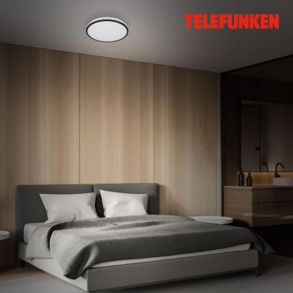 Telefunken 318305TF - LED Kopalniška stropna svetilka s senzorjem LED/16W/230V IP44 pr. 28 cm