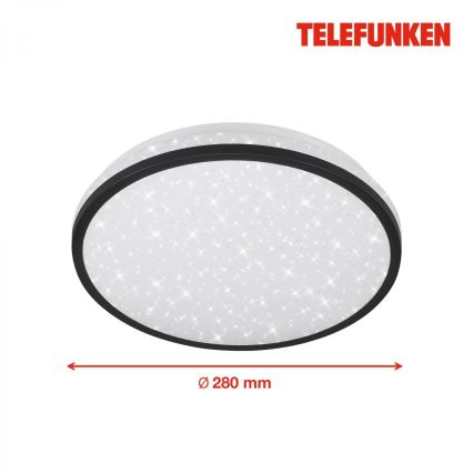 Telefunken 318305TF - LED Kopalniška stropna svetilka s senzorjem LED/16W/230V IP44 pr. 28 cm