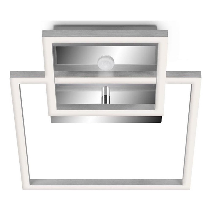 Telefunken 318608TF - LED Stropna svetilka s senzorjem FRAME LED/17W/230V 3000K mat krom