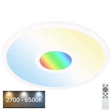 Telefunken 319306TF - LED RGBW Zatemnitvena svetilka LED/22W/230V 2700-6500K + Daljinski upravljalnik