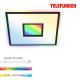 Telefunken 319505TF - RGBW Stropna svetilka z možnostjo zatemnitve LED/36W/230V 2700-6500K črna + Daljinski upravljalnik