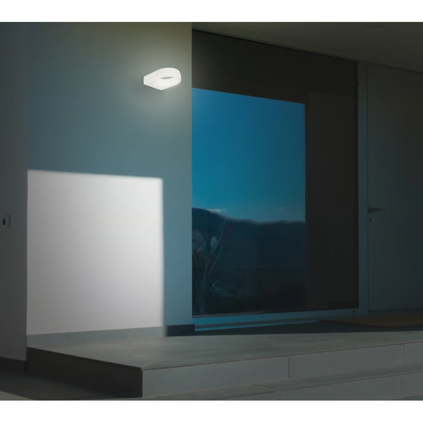 Telefunken 320206TF - LED zunanja stenska svetilka LED/7,5W/230V IP44 bela