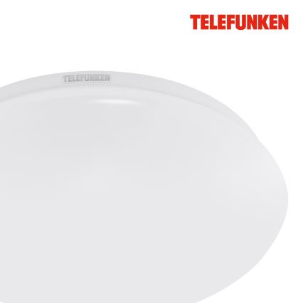 Telefunken 601206TF - LED Kopalniška stropna svetilka s senzorjem LED/15W/230V IP44 pr. 28 cm