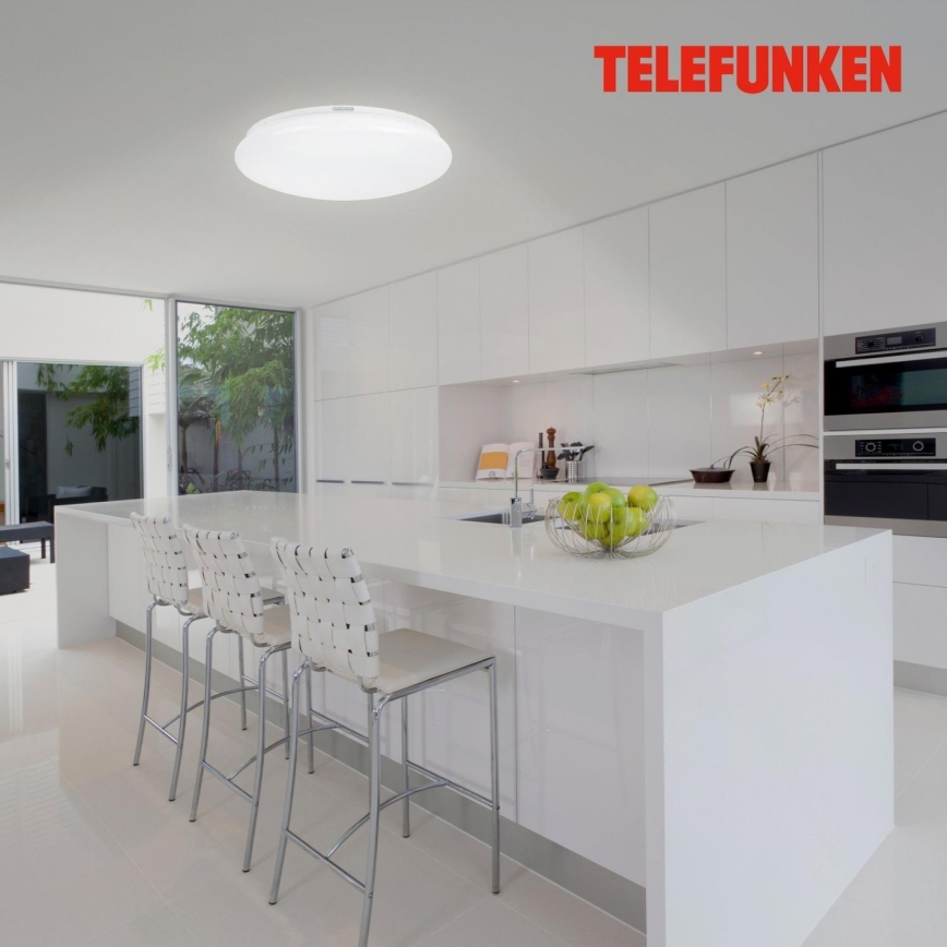 Telefunken 601306TF - LED Kopalniška stropna svetilka s senzorjem LED/20W/230V IP44 pr. 40 cm