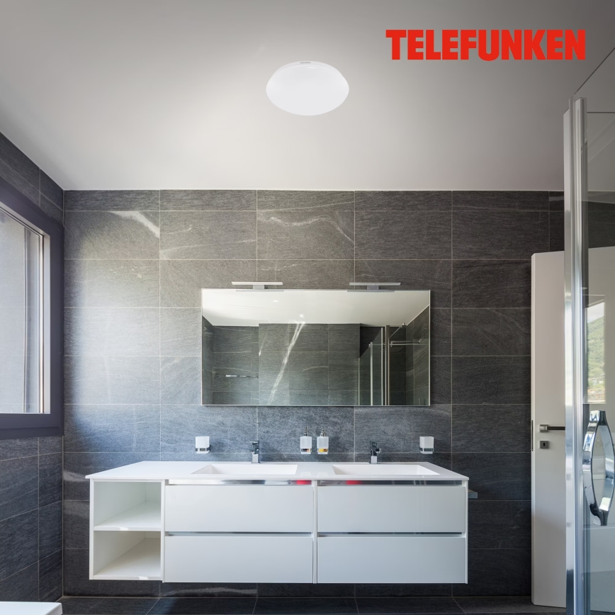 Telefunken 602006TF - LED Kopalniška stropna svetilka s senzorjem LED/15W/230V IP44 4000K