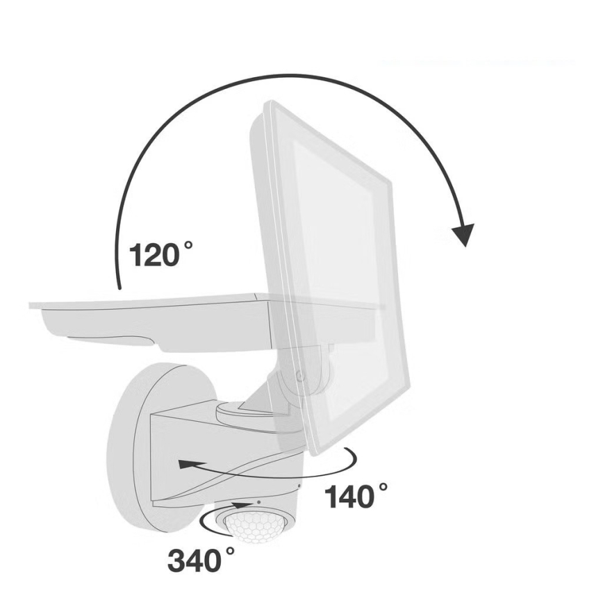 Telefunken - LED reflektor s senzorjem LED/20W/230V