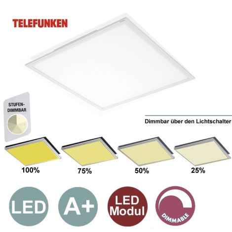 Telefunken - LED Zatemnitveni panel 1xLED/36W/230V